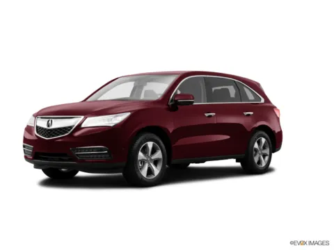 Red 2015 Acura MDX SH-AWD for sale in Wilmington, OH