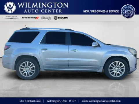 Silver 2015 GMC Acadia Denali for sale in Wilmington, OH