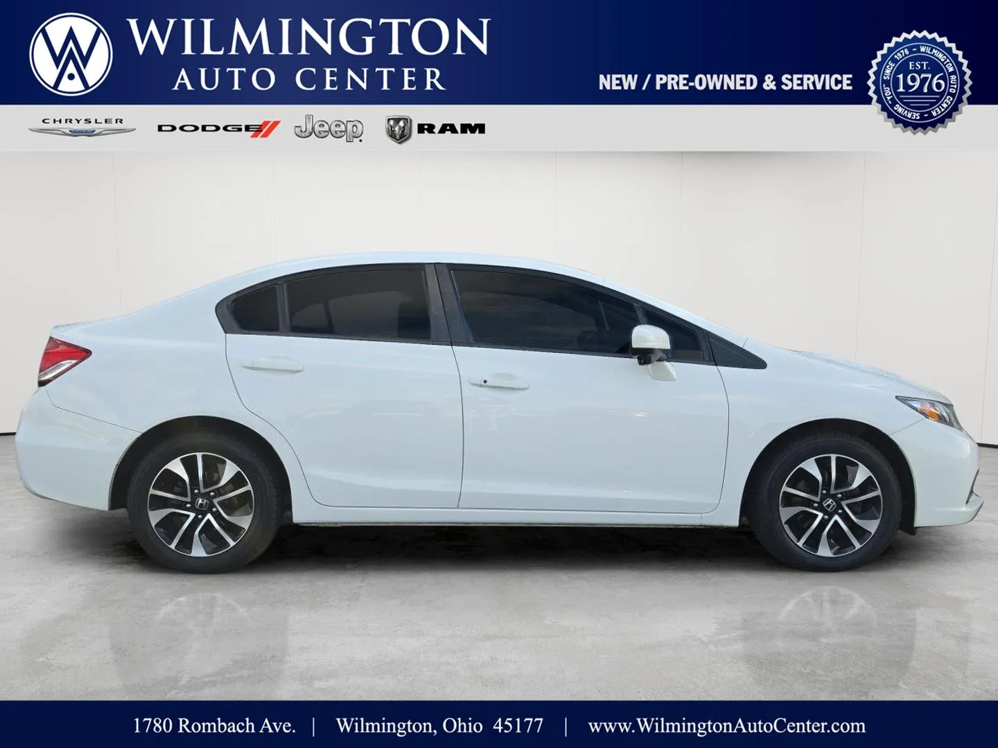 2015 Honda Civic Sedan EX for sale in Wilmington, OH