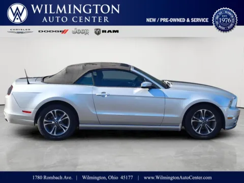 Silver 2014 FORD Mustang V6 Premium for sale in Wilmington, OH