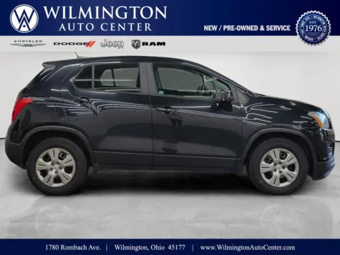 Black 2015 Chevrolet Trax LS for sale in Wilmington, OH