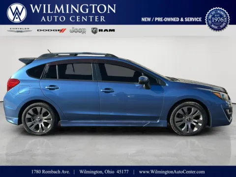 Blue 2016 Subaru Impreza Wagon 2.0i Sport Premium for sale in Wilmington, OH