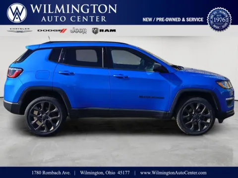 Blue 2021 Jeep Compass 80th Anniversary for sale in Wilmington, OH