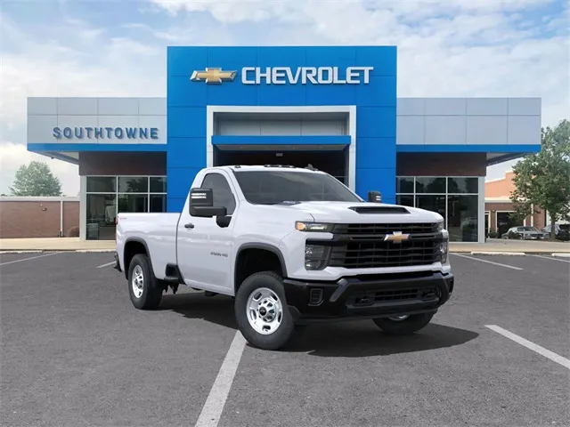 White 2025 Chevrolet Silverado 2500HD Work Truck for sale in Newnan, GA