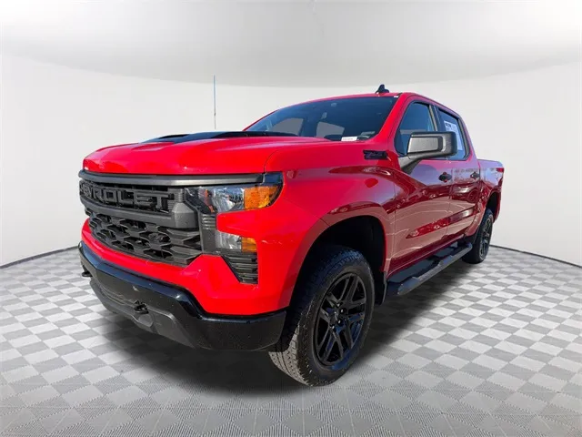 Red 2025 Chevrolet Silverado 1500 Custom Trail Boss for sale in Newnan, GA