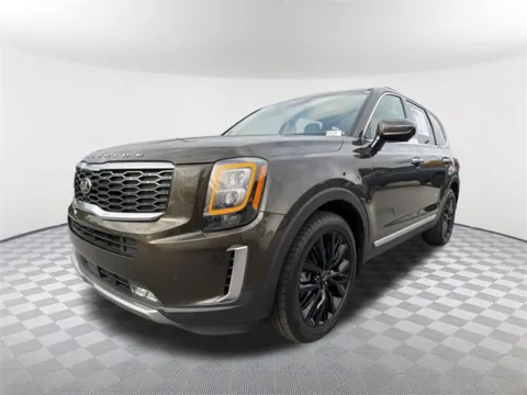 Green 2020 Kia Telluride SX for sale in Newnan, GA