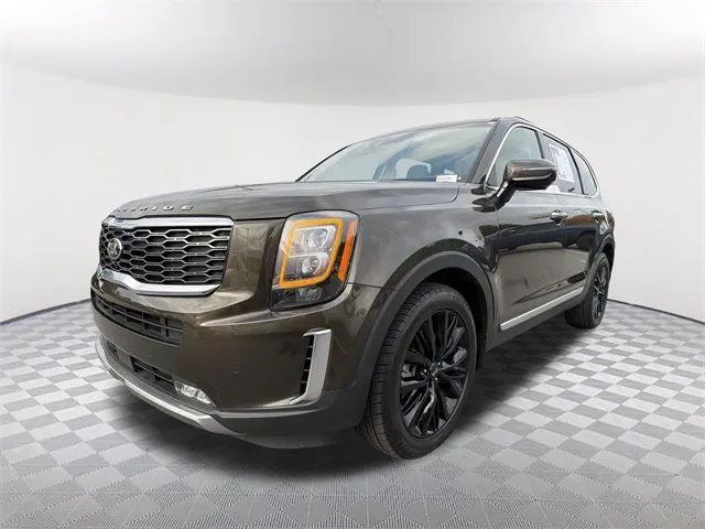 Green 2020 Kia Telluride SX for sale in Newnan, GA