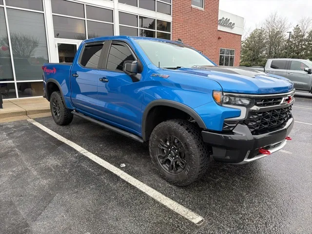 Blue 2023 Chevrolet Silverado 1500 ZR2 for sale in Newnan, GA