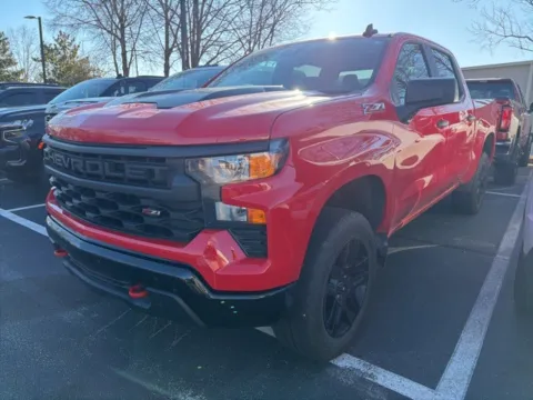 Red 2025 Chevrolet Silverado 1500 Custom Trail Boss for sale in Newnan, GA