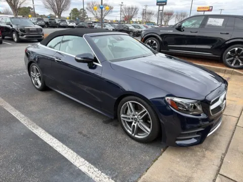 Blue 2018 Mercedes-Benz E-Class E 400 for sale in Newnan, GA