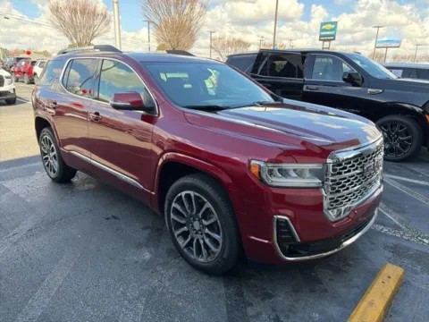 Red 2020 GMC Acadia Denali for sale in Newnan, GA