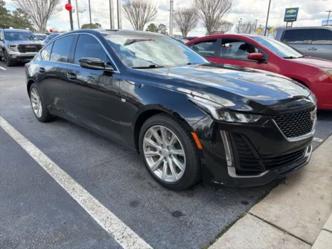 Black 2021 Cadillac CT5 Luxury for sale in Newnan, GA