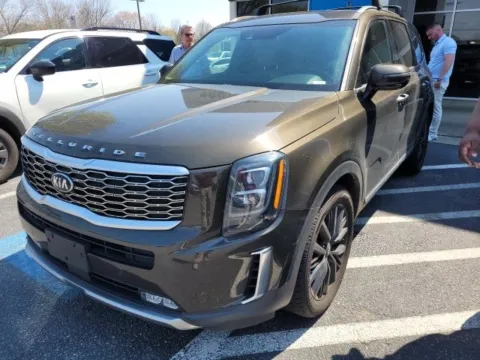 Green 2020 Kia Telluride SX for sale in Newnan, GA