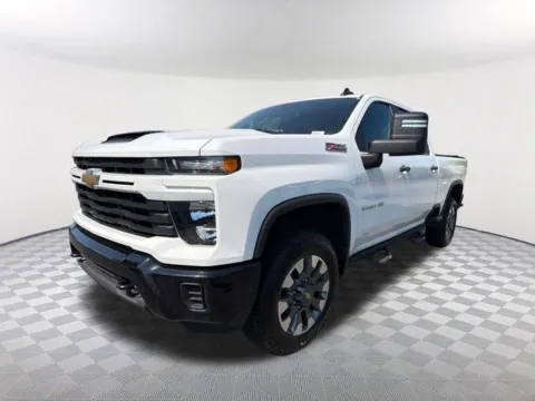 White 2024 Chevrolet Silverado 2500HD Custom for sale in Newnan, GA