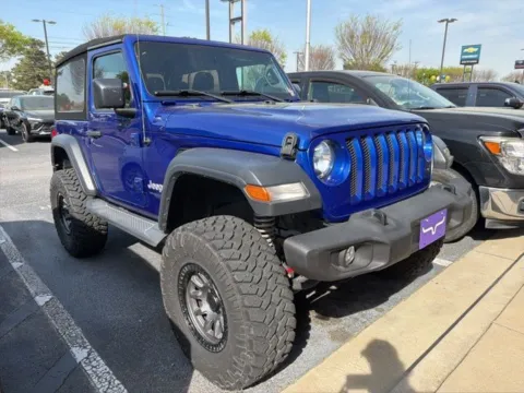 Blue 2018 Jeep Wrangler Sport S for sale in Newnan, GA