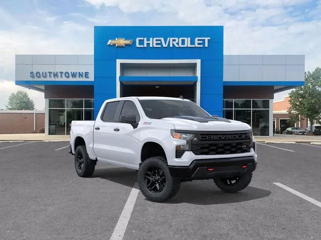 White 2026 Chevrolet Silverado 1500 Custom Trail Boss for sale in Newnan, GA
