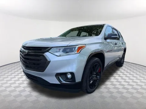 Silver 2021 Chevrolet Traverse Premier for sale in Newnan, GA