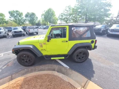 Green 2017 Jeep Wrangler Sport for sale in Newnan, GA