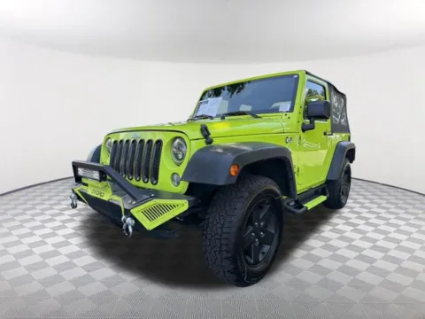 Green 2017 Jeep Wrangler Sport for sale in Newnan, GA