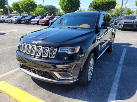 Black 2017 Jeep Grand Cherokee Summit for sale in Newnan, GA