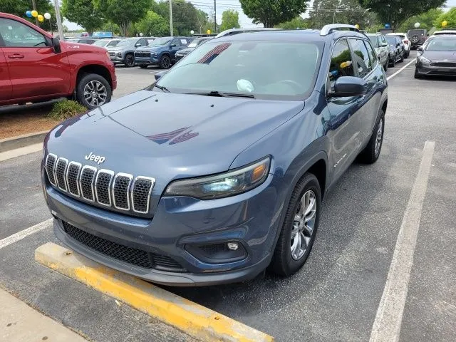 Blue 2019 Jeep Cherokee Latitude Plus for sale in Newnan, GA