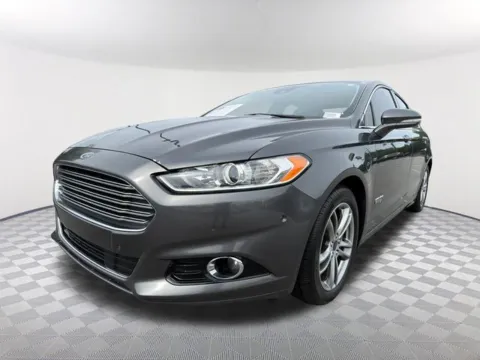 Gray 2015 Ford Fusion Energi Titanium for sale in Newnan, GA