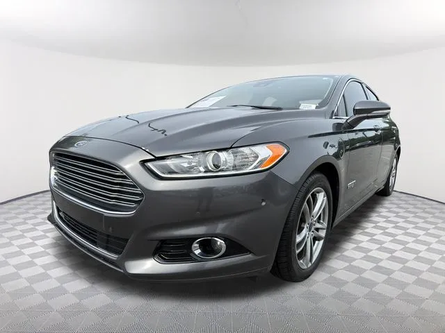 Gray 2015 Ford Fusion Energi Titanium for sale in Newnan, GA