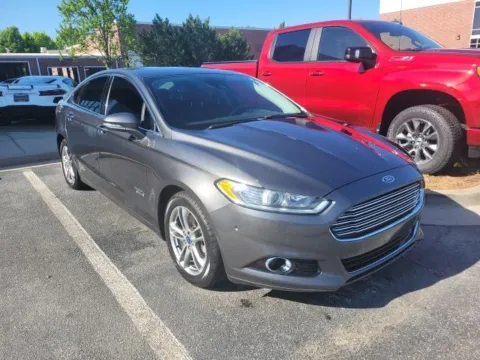 Gray 2015 Ford Fusion Energi Titanium for sale in Newnan, GA