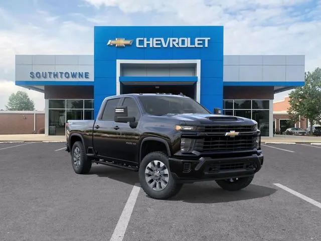 Black 2026 Chevrolet Silverado 2500HD Custom for sale in Newnan, GA