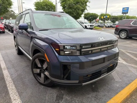 Blue 2025 Hyundai Santa Fe Hybrid Limited for sale in Newnan, GA