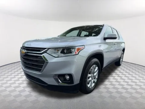 Silver 2021 Chevrolet Traverse LT for sale in Newnan, GA