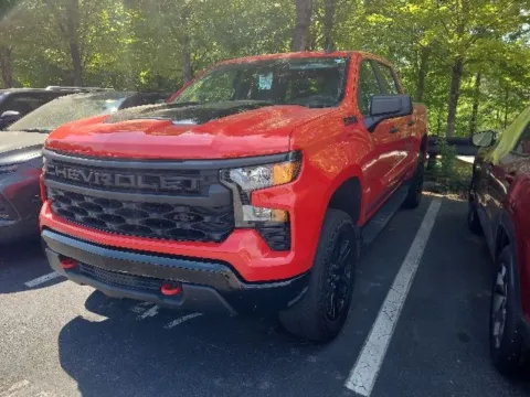 Red 2023 Chevrolet Silverado 1500 Custom Trail Boss for sale in Newnan, GA