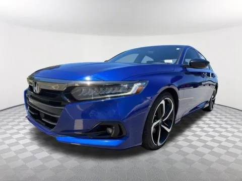 Blue 2021 Honda Accord Sport for sale in Newnan, GA