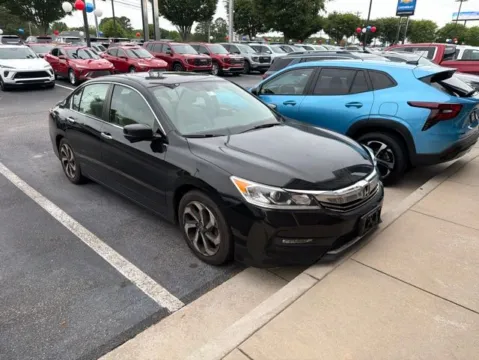 Black 2016 Honda Accord EX-L for sale in Newnan, GA