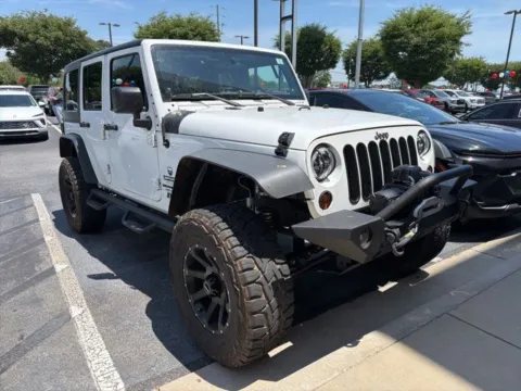 White 2012 Jeep Wrangler Unlimited Sport for sale in Newnan, GA