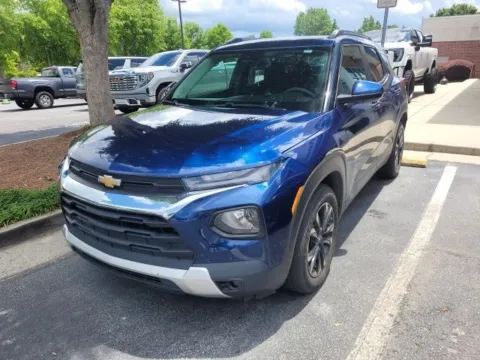 Blue 2022 Chevrolet TrailBlazer LT for sale in Newnan, GA