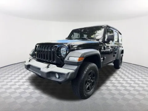 Black 2018 Jeep Wrangler Unlimited Sport for sale in Newnan, GA