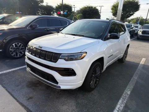 White 2022 Jeep Compass Limited for sale in Newnan, GA