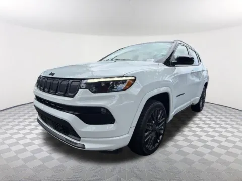 White 2022 Jeep Compass Limited for sale in Newnan, GA