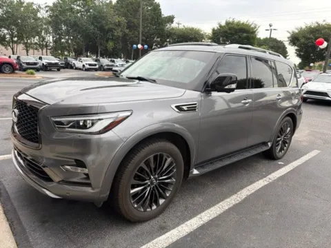 Gray 2021 INFINITI QX80 Premium Select for sale in Newnan, GA
