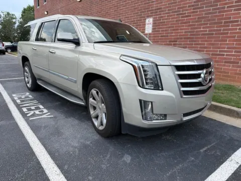 Silver 2015 Cadillac Escalade ESV Luxury for sale in Newnan, GA