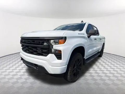 White 2022 Chevrolet Silverado 1500 Custom for sale in Newnan, GA