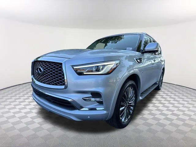 Silver 2019 INFINITI QX80 LUXE for sale in Newnan, GA