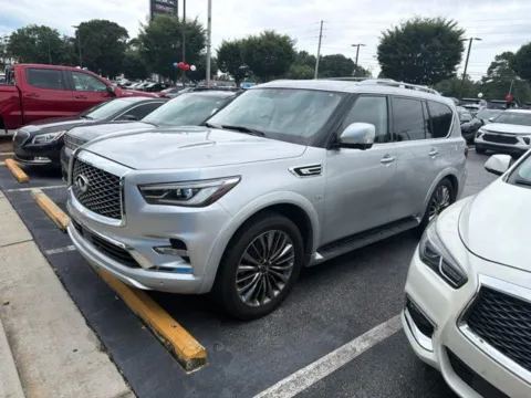 Photos of 2019 INFINITI QX80 LUXE for sale in Newnan, GA at Southtowne Chevrolet Buick GMC