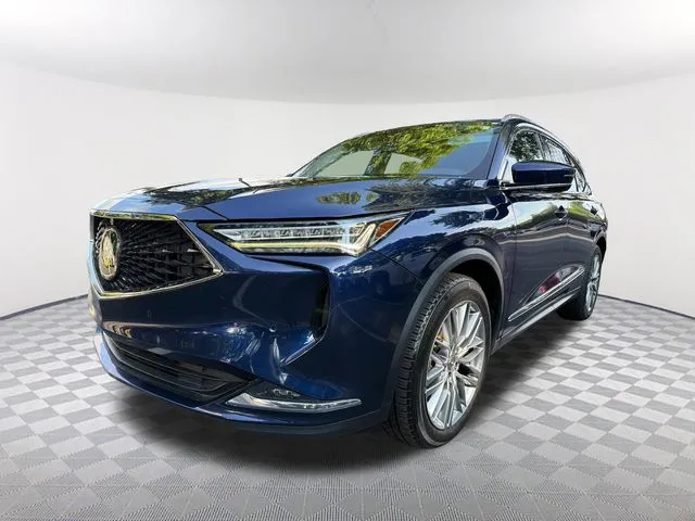 Blue 2022 Acura MDX Advance for sale in Newnan, GA