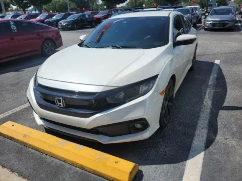White 2019 Honda Civic Sport for sale in Newnan, GA