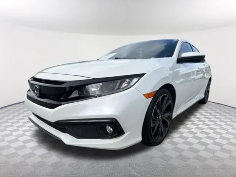 White 2019 Honda Civic Sport for sale in Newnan, GA