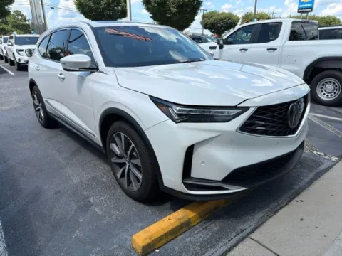 White 2025 Acura MDX Technology Package for sale in Newnan, GA