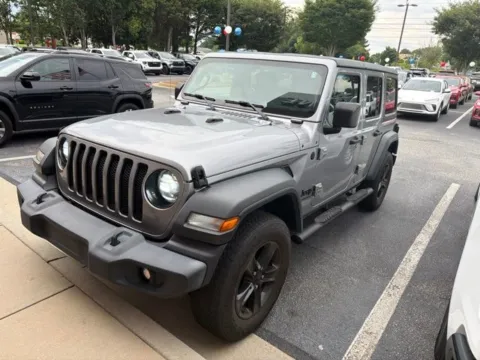 Silver 2021 Jeep Wrangler Unlimited Sport Altitude for sale in Newnan, GA