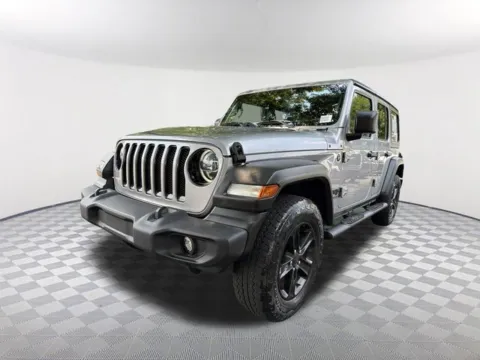 Silver 2021 Jeep Wrangler Unlimited Sport Altitude for sale in Newnan, GA